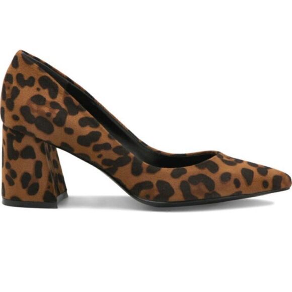 Women’s On Trend Charles David Arya Leopard Animal Heels 7.5 - Picture 4 of 6
